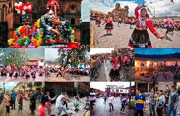 Carnavais em Cusco