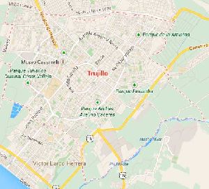 Mapa de Trujillo